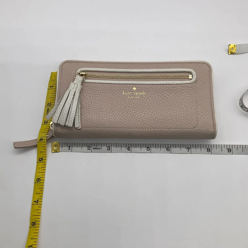 KATE SPADE‎ PEBBLE LEATHER ZIPPY WALLET